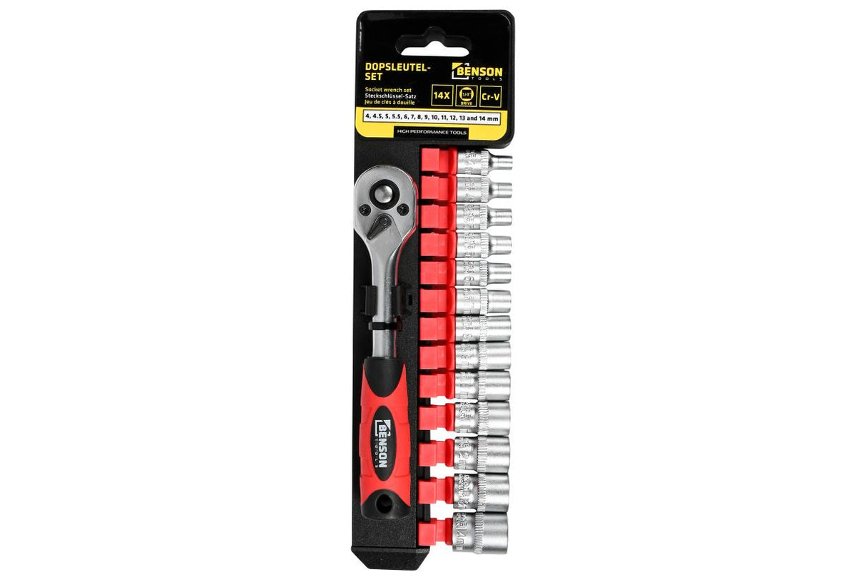 Set de clés à douille 1/2" 12 pcs