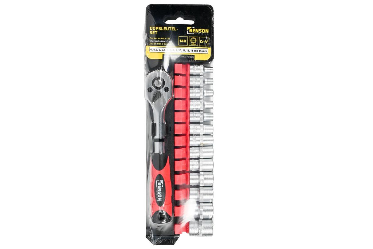 Set de clés à douille 1/2" 12 pcs