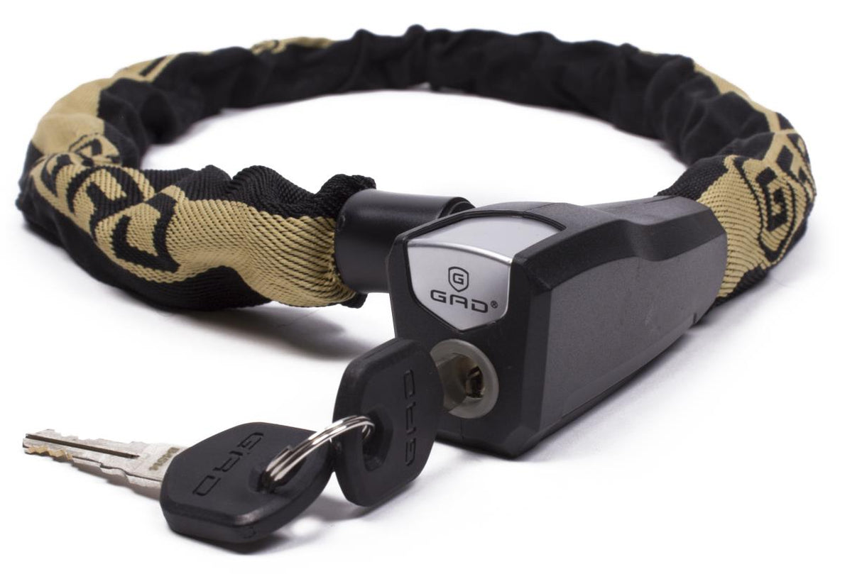 Chain padlock GAD-anitro 8 x 1100 mm black