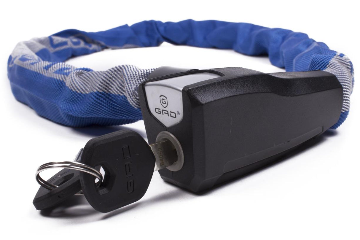 Chain padlock GAD-anitro 8 x 1100 mm blue