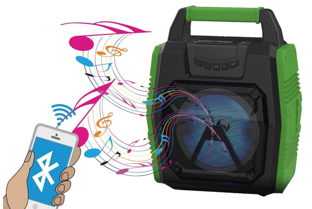Radio/enceinte bluetooth rechargeable