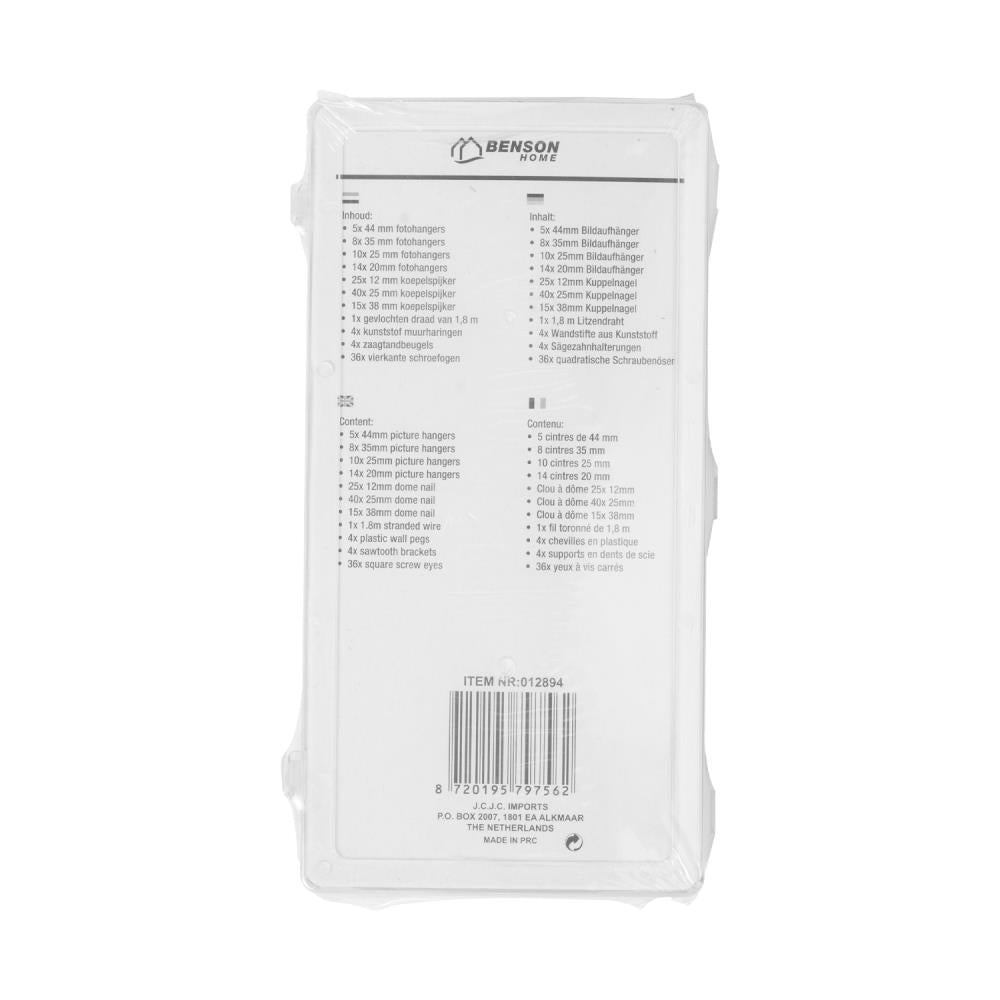 Bildaufhänger-Set 180-tlg