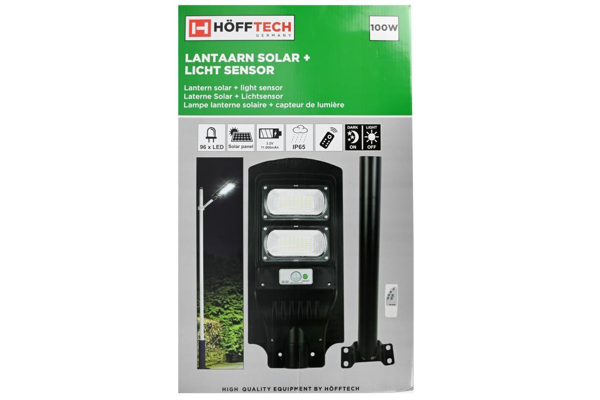 Lampe lanterne solaire á LED + light sensor IP65