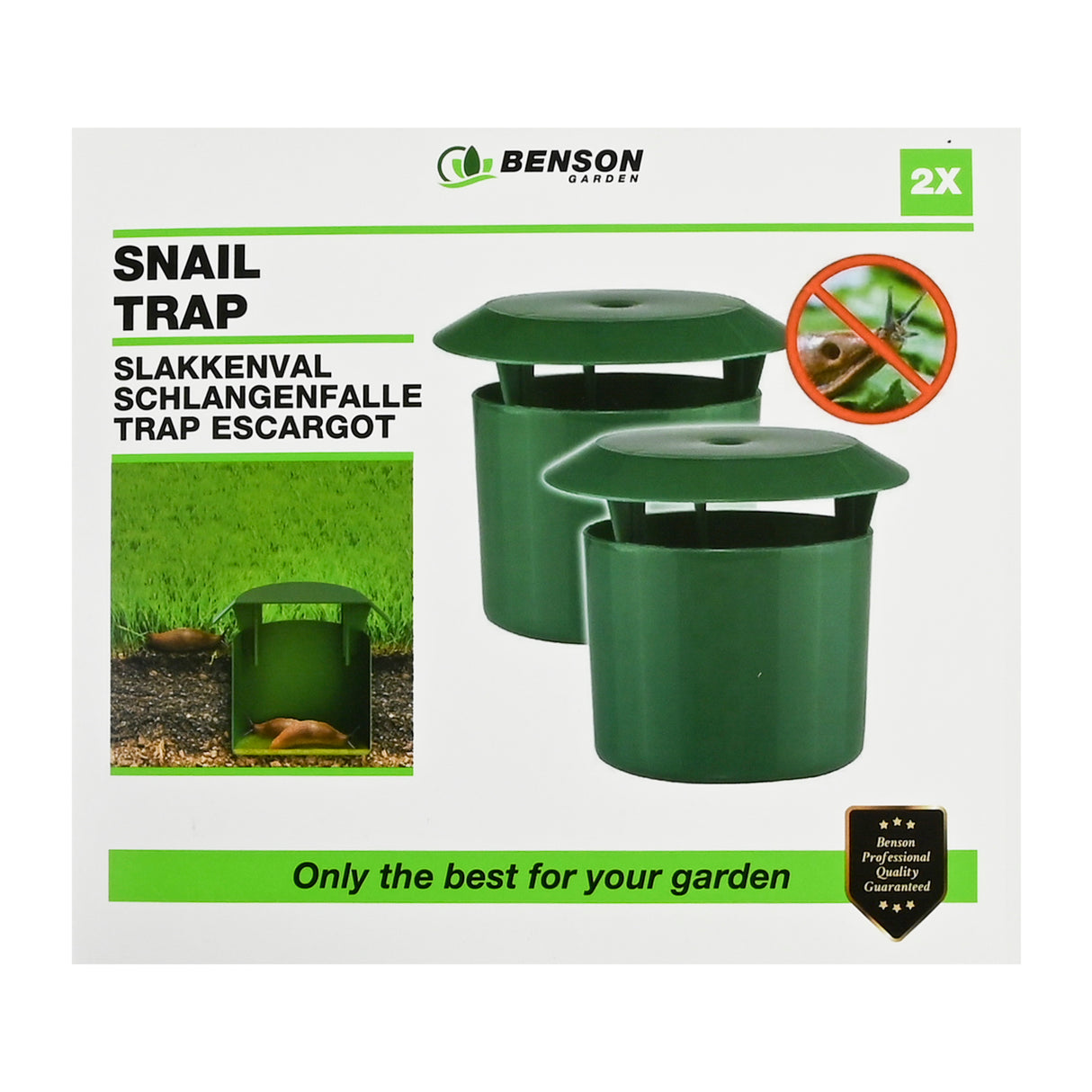 Trap escargot 2 pcs