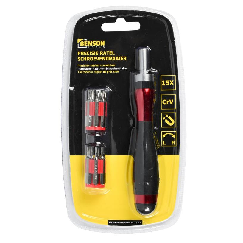Schroevendraaier ratel precisie 14-in-1