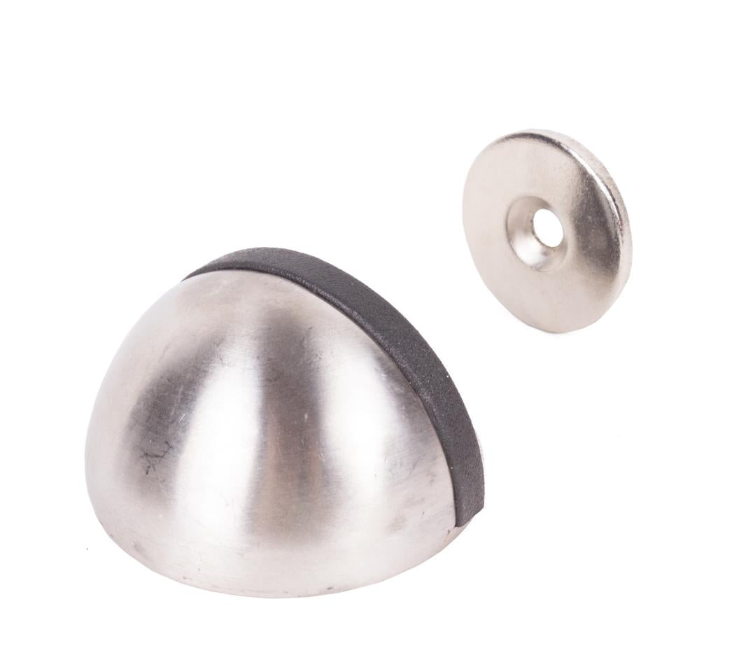 Arrêt de porte magnétique inox
