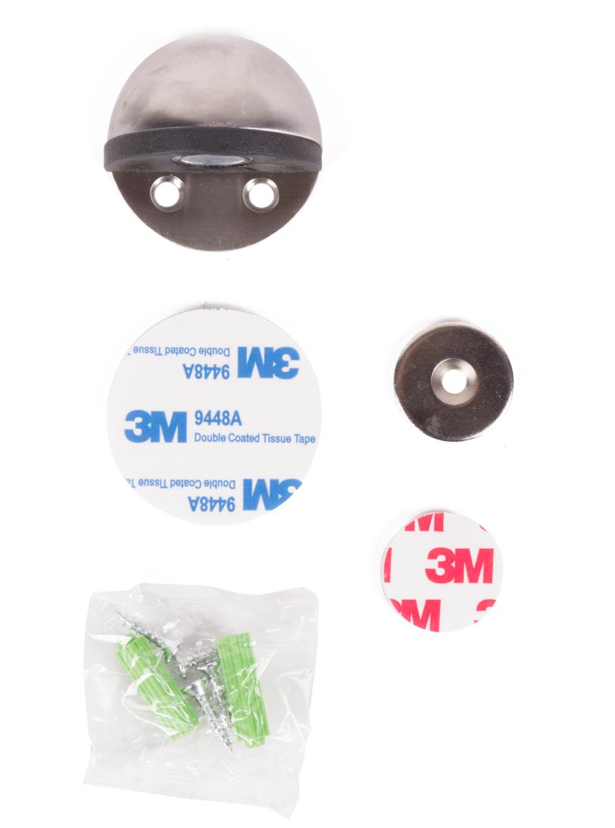 Arrêt de porte magnétique inox