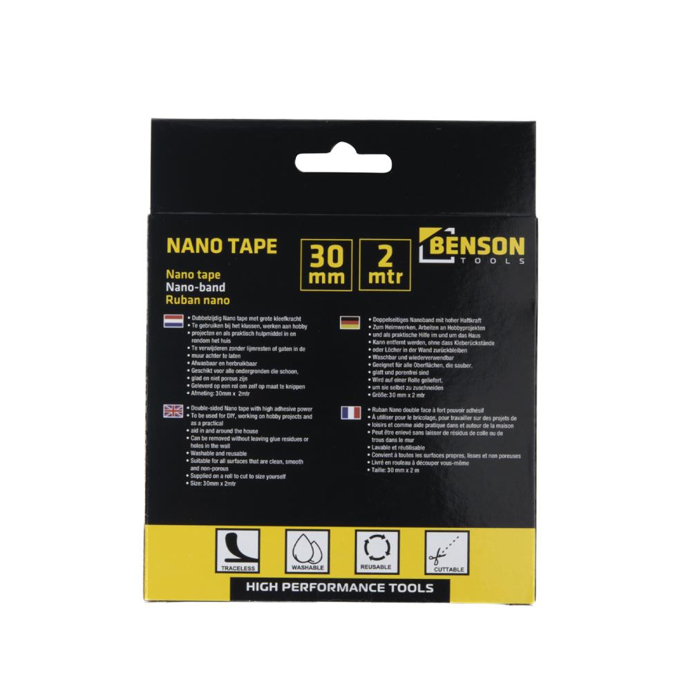 Nano tape double-sided reusable 30 mm x 2 m