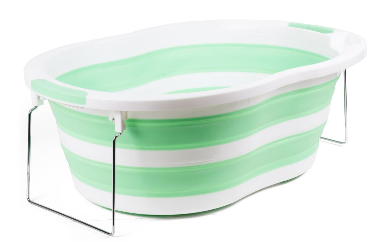 Baby bath tub foldable