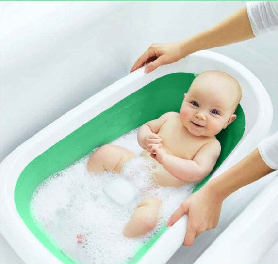 Baby bath tub foldable