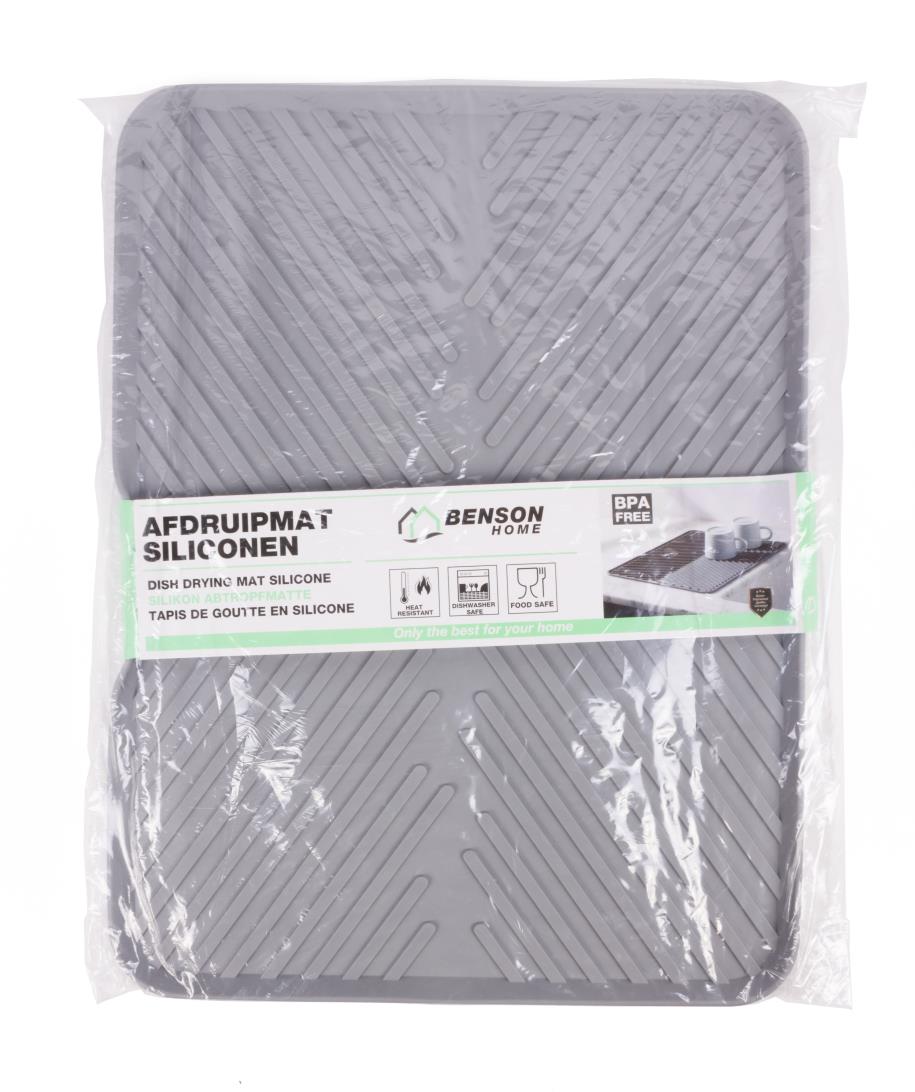 Dish drying mat silicone 40,6 x 37 cm
