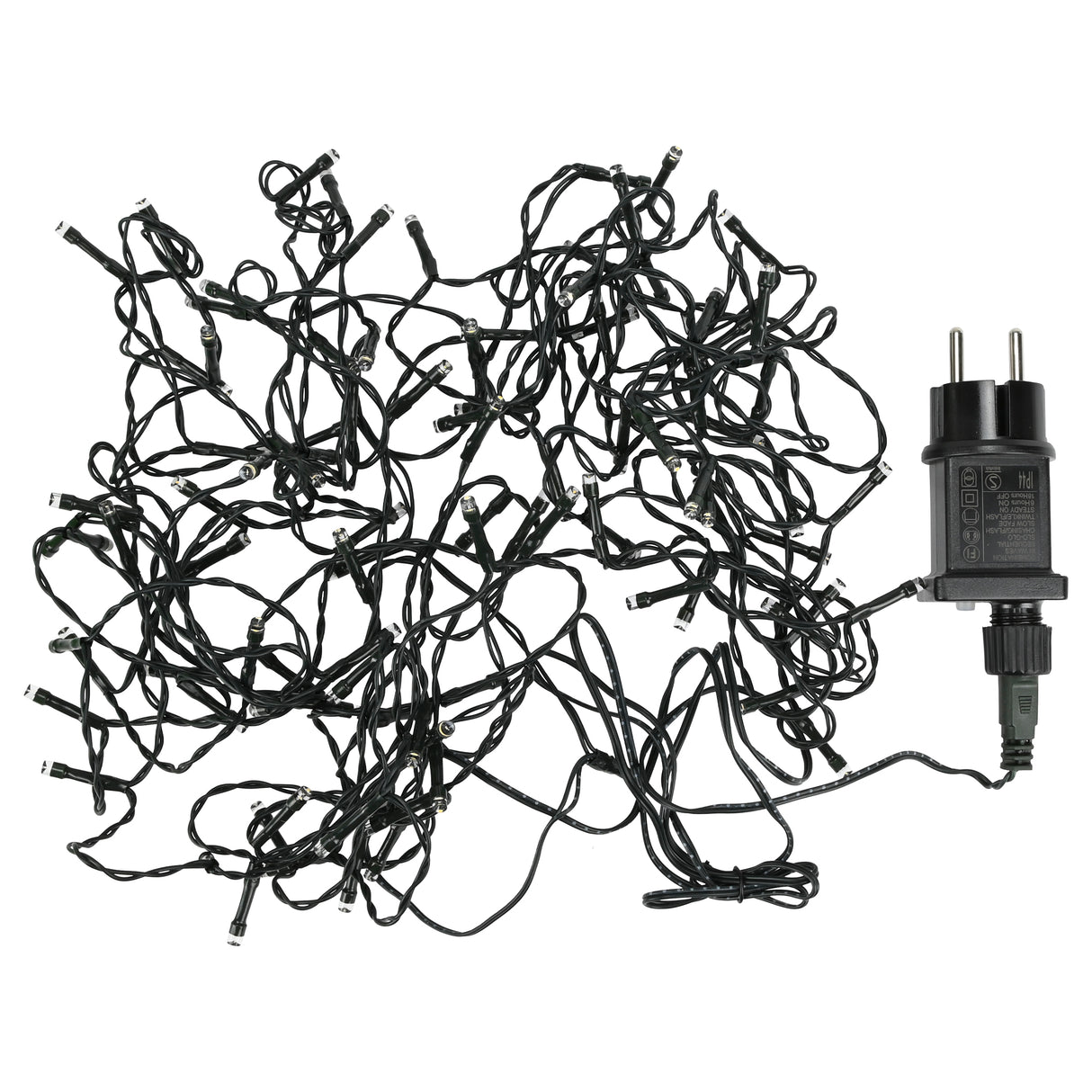LED-Deko-Lichtkabel weiß 100 LED 11,2 m