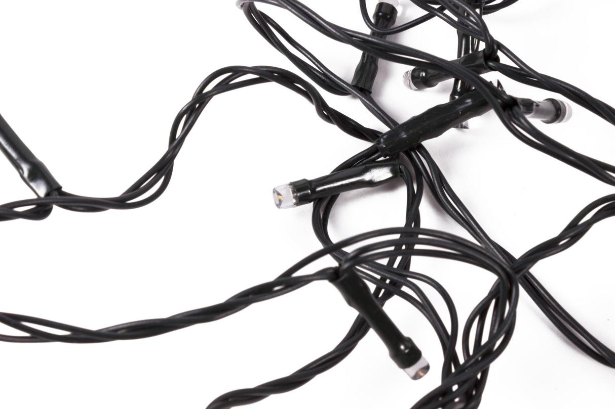 LED diamant lichtsnoer wit 200 LED 25 mtr IP44