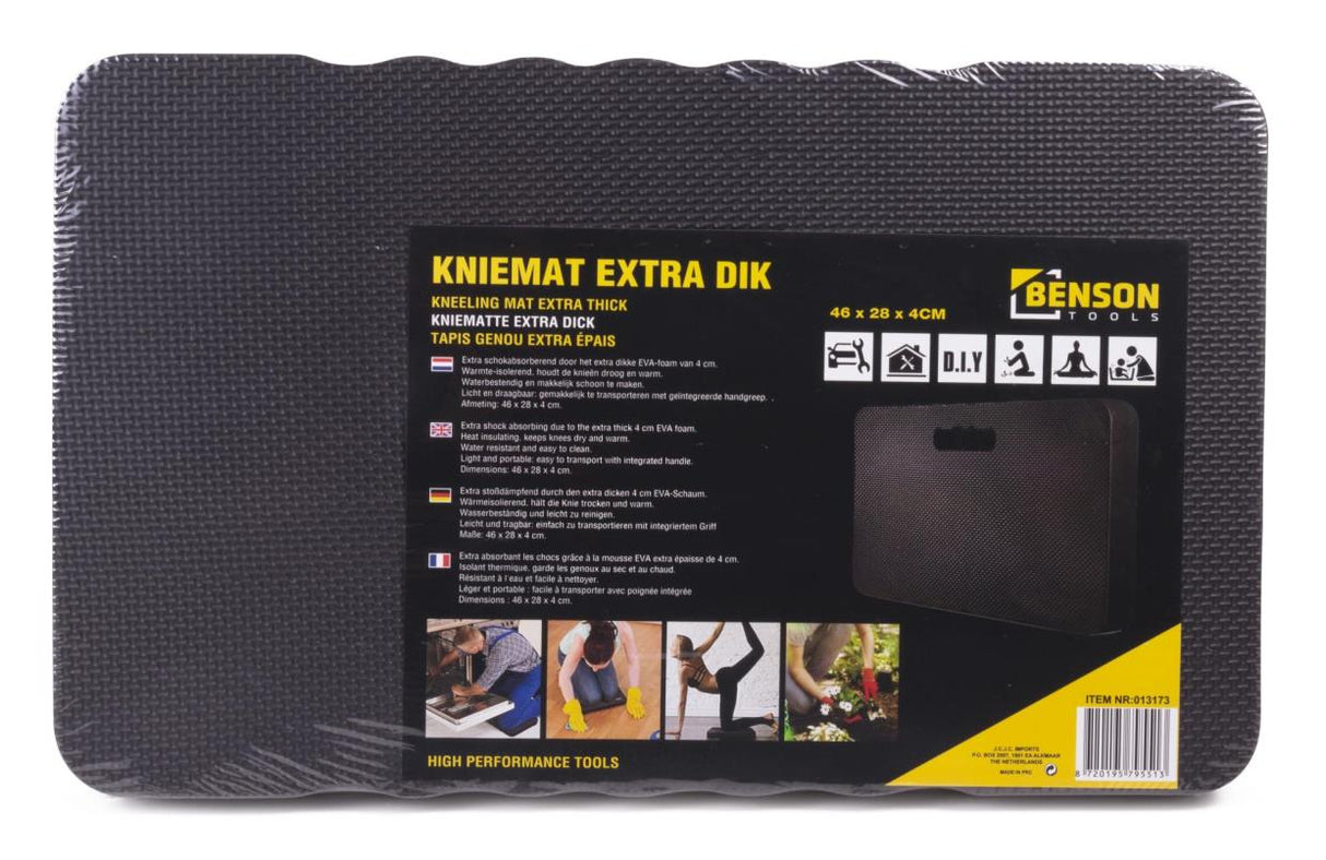 Kniekussen 46 x 28 x 4 cm extra dik