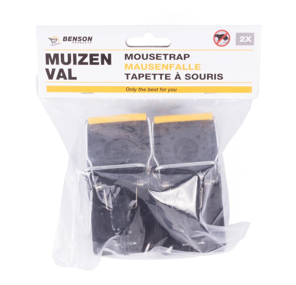 Tapette à souris plastique 2 pcs