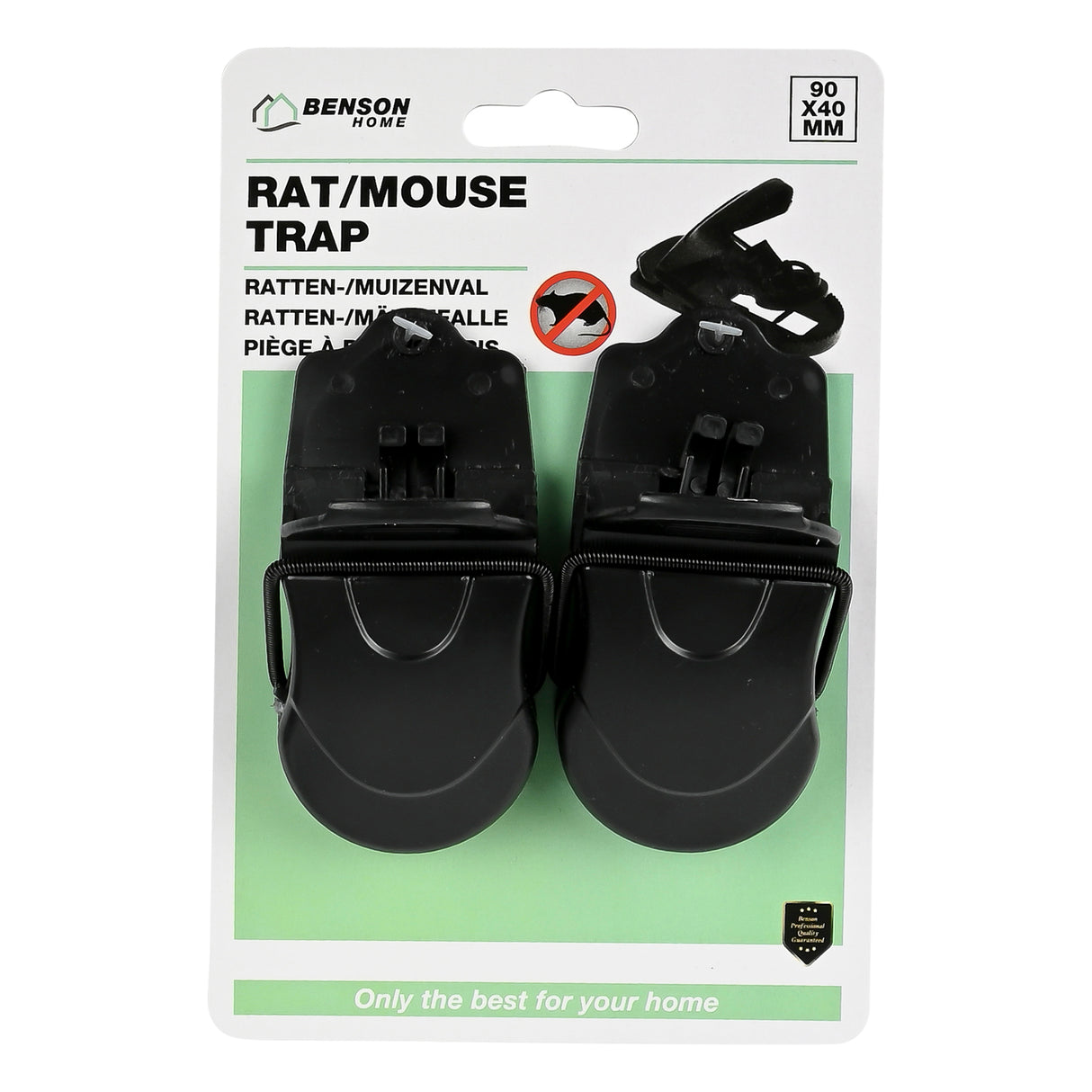 Rat / mouse trap 90 x 45 mm 2 pcs