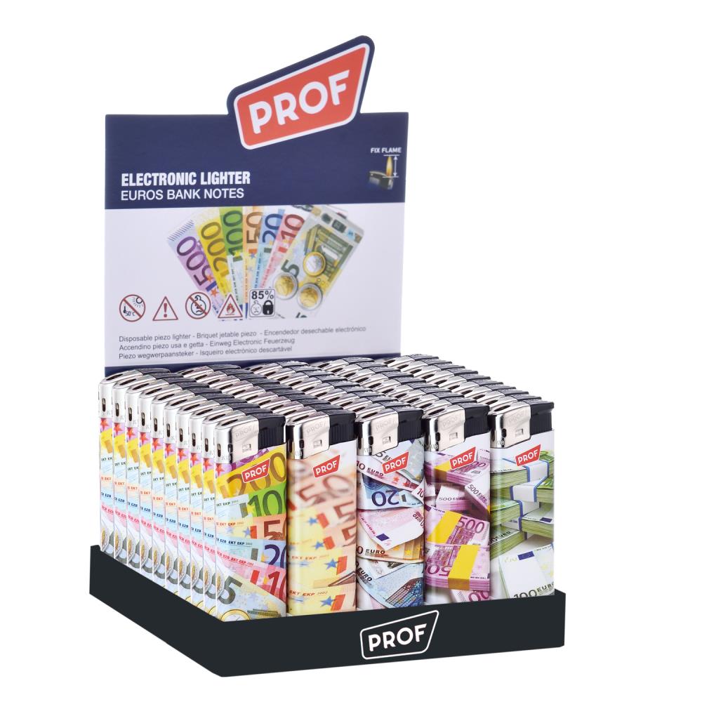 Lighter euros bank notes