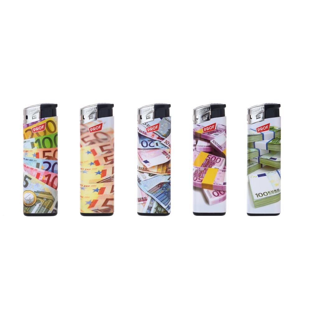 Lighter euros bank notes