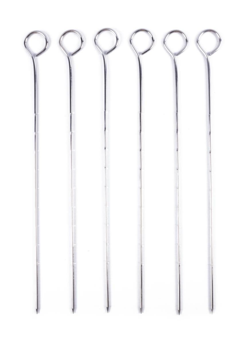 Brochettes de viande grill/ BBQ 6 pcs 28 cm