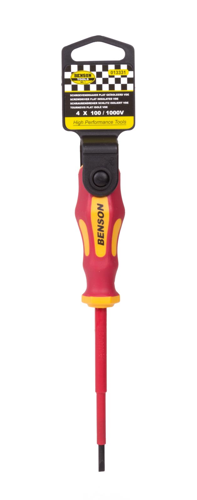 Screwdriver flat 4 x 100 VDE