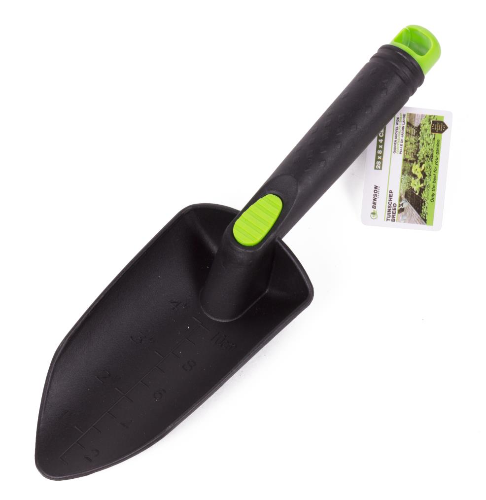 Pelle de jardin large plastique renforcé de fibre