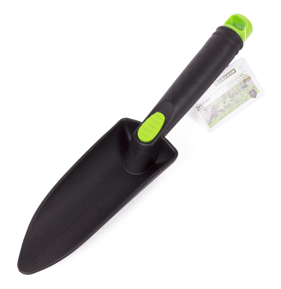 Pelle de jardin étroite plastique renforcé defibre