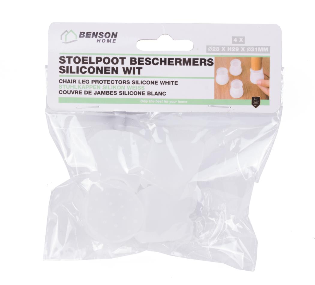 Couvre de jambes silicone blanc