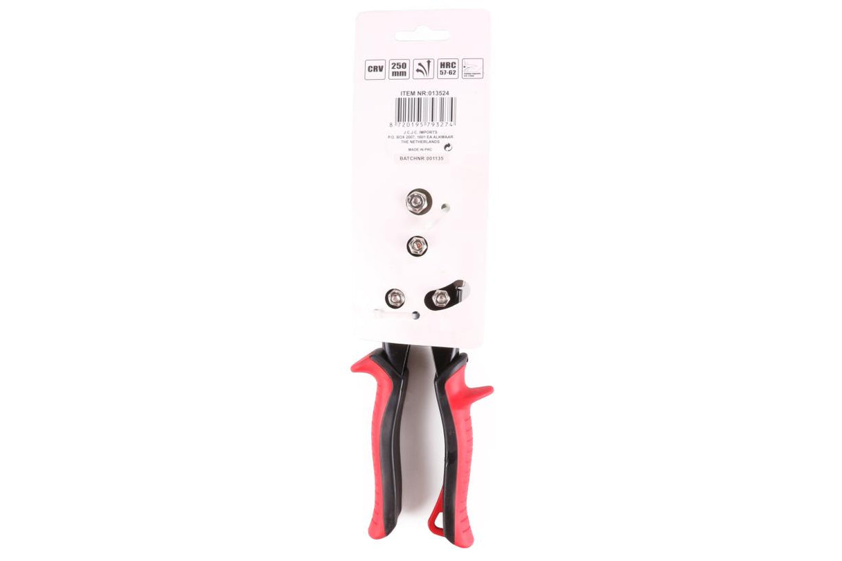 Blechschere links 250 mm Cr-V