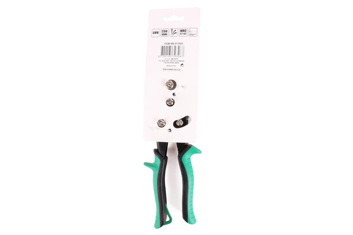 Aviation snips right 250 mm Cr-V