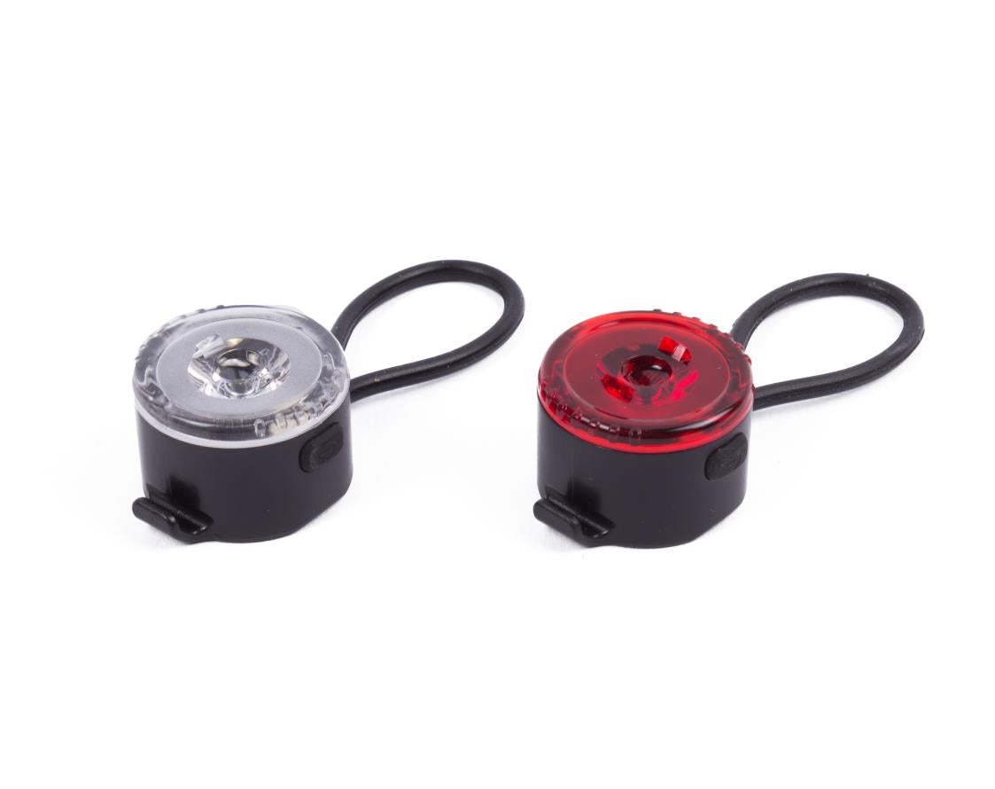 Bike light LED 2 pcs round