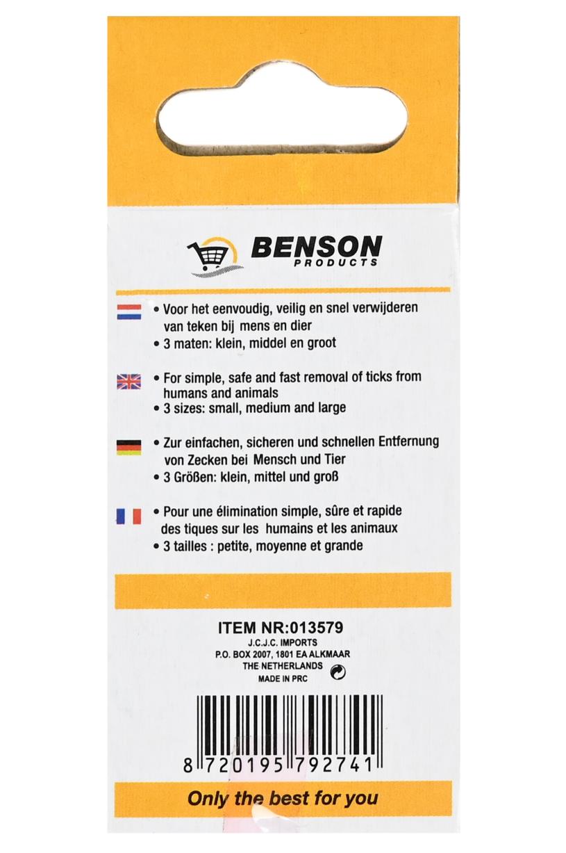 Éleveur de tiques 3 pcs