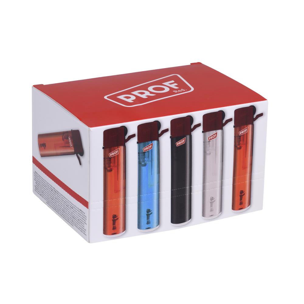 Briquet flint transparent