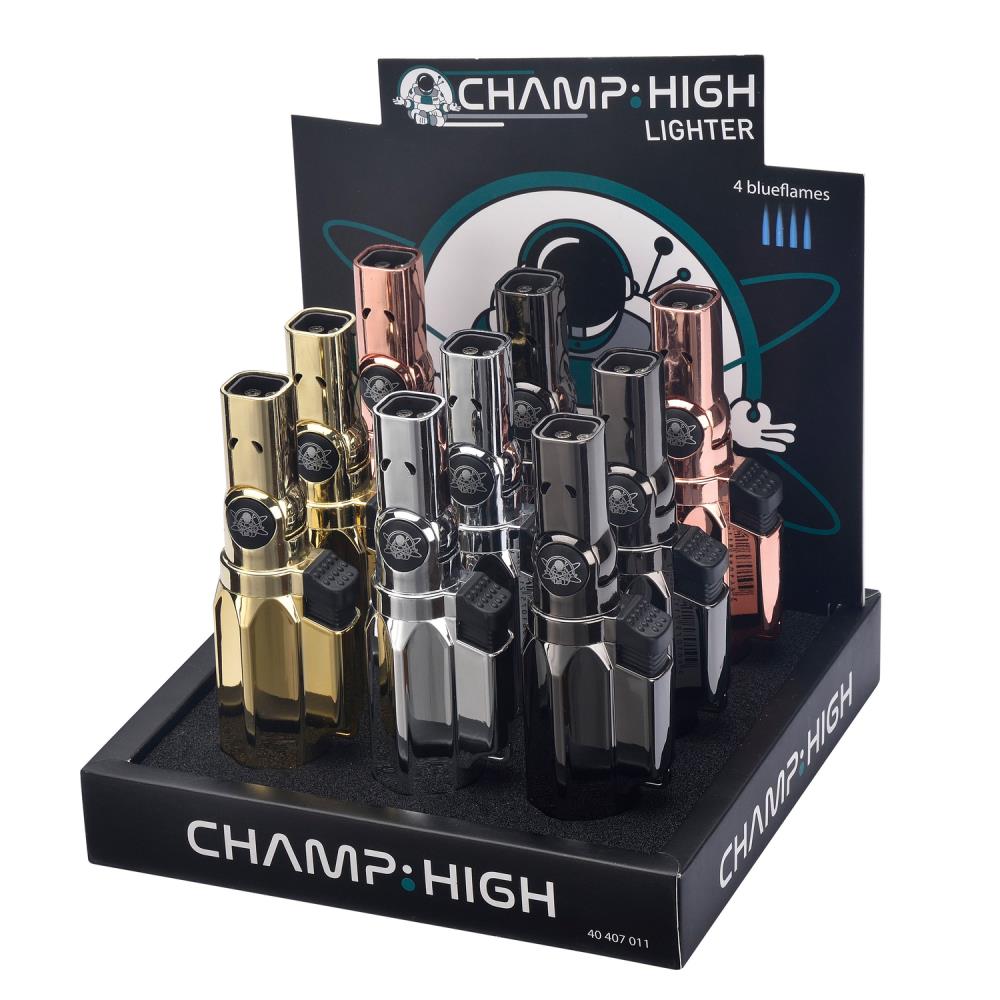 Briquet storm champ high 4 blueflames
