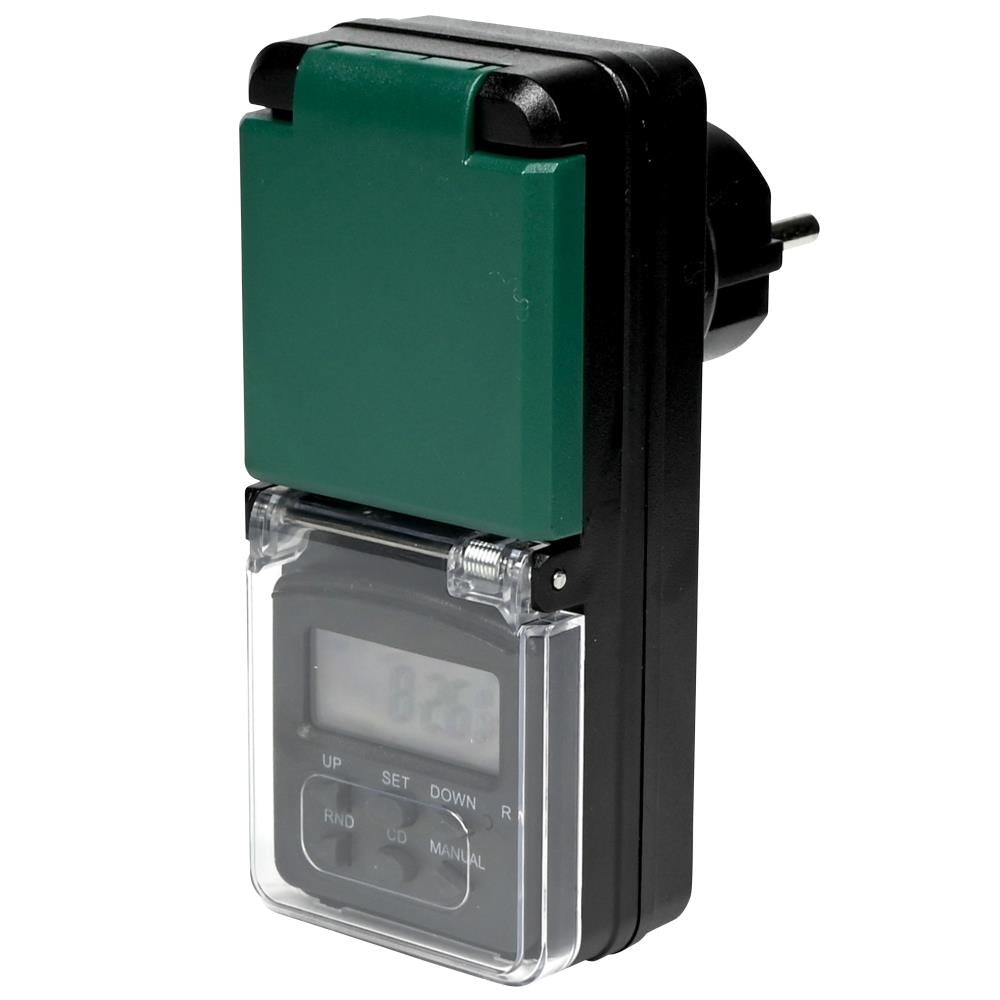 Tijdklok digitaal voor buiten