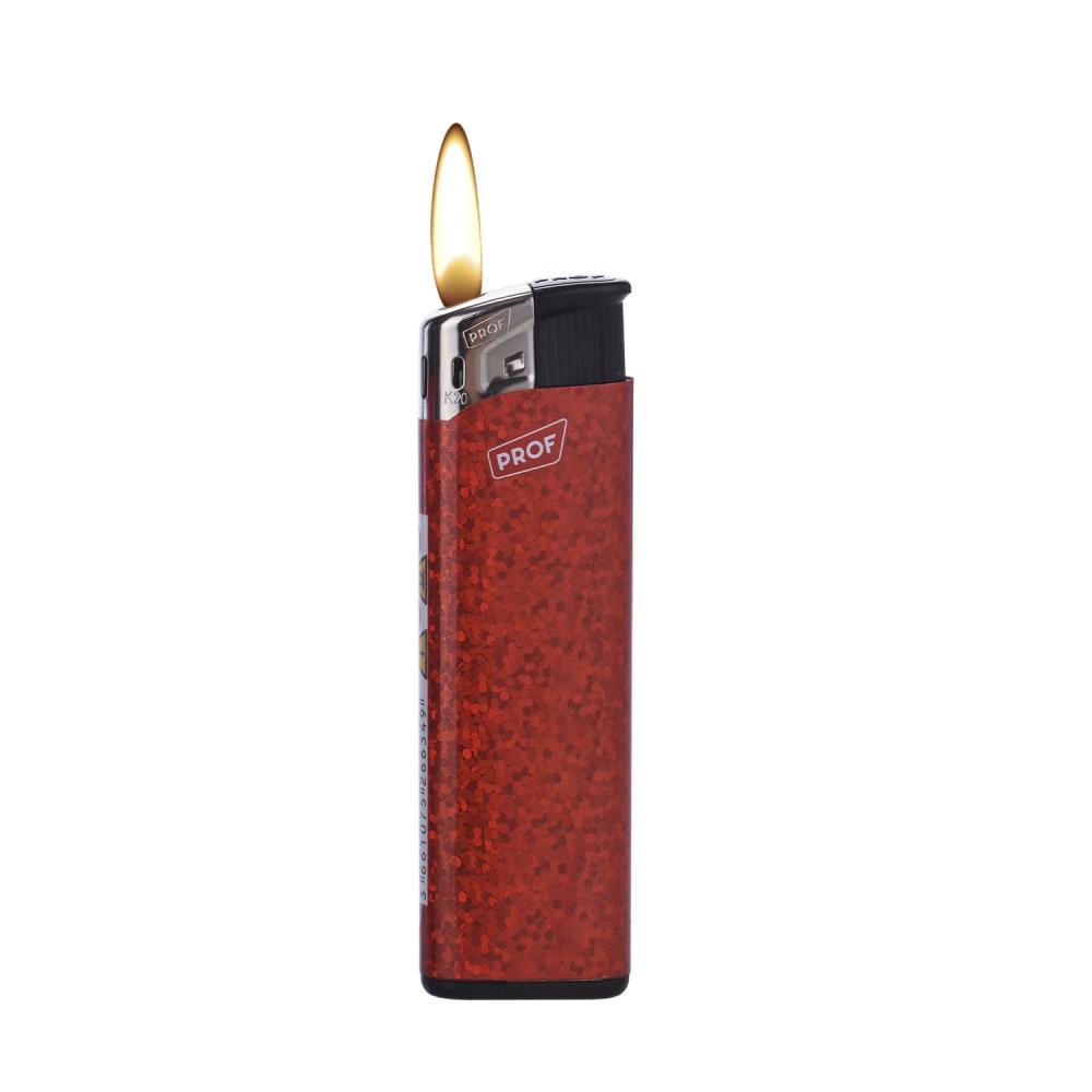 Briquet shiny red