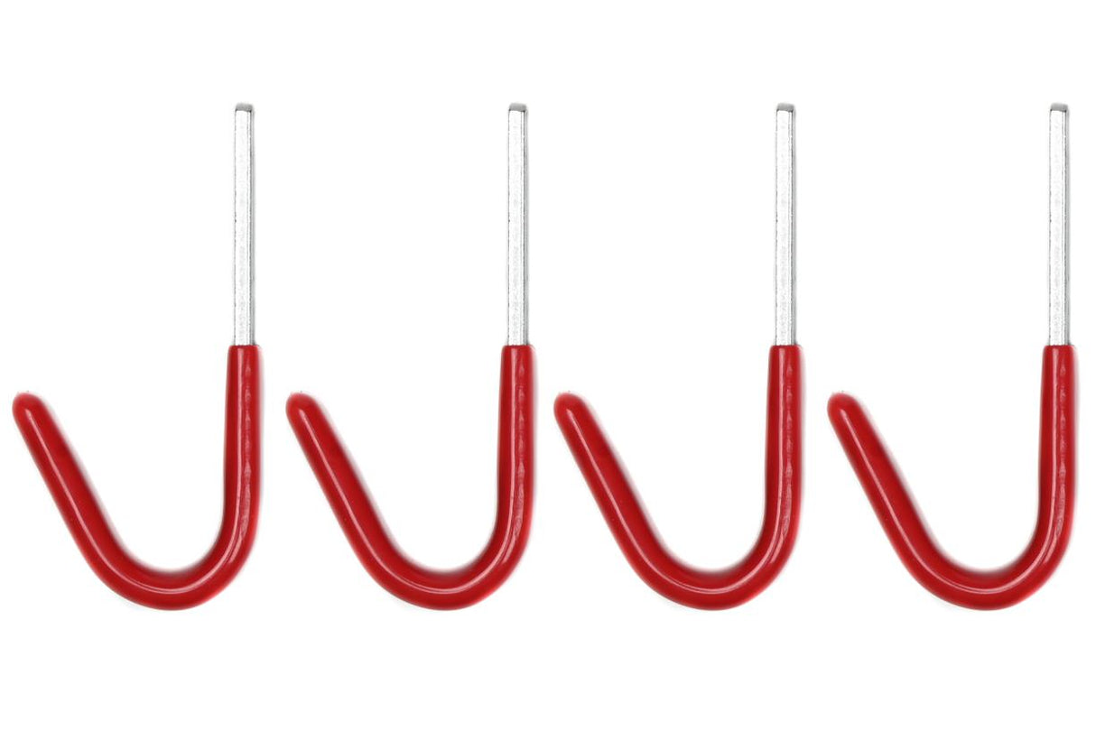 Hanging hooks 8 x 3.5 cm 4 pcs