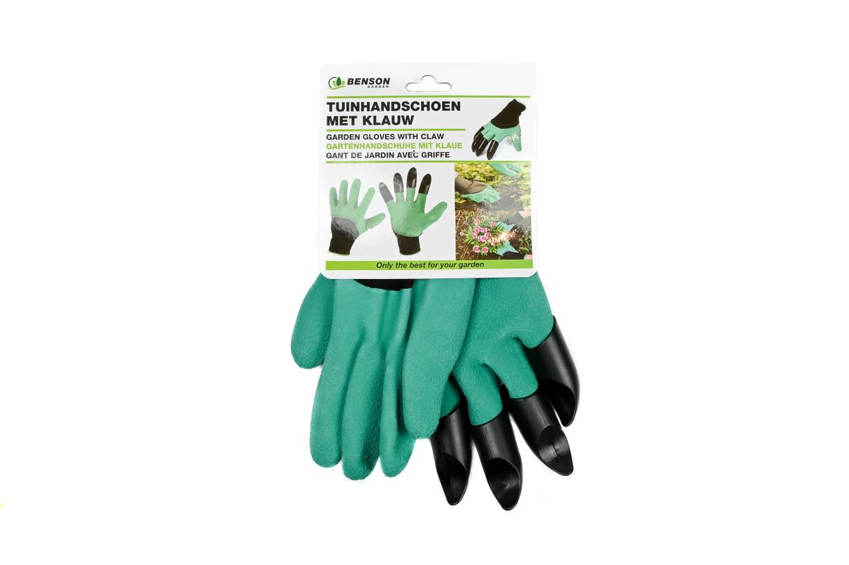 Tuinhandschoen met klauw