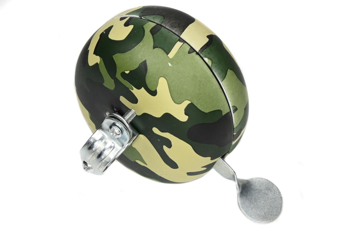 Bicycle bell ding dong 80 mm camouflage