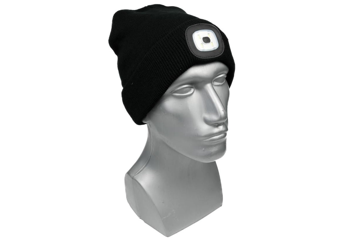 Hat with LED rechargeable display