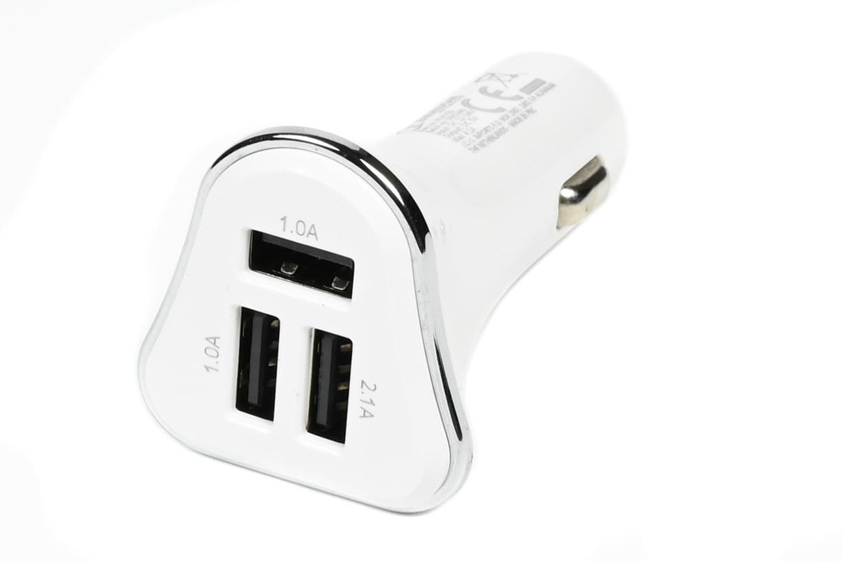Autolader USB 4.1A 3 poorten 12-24V