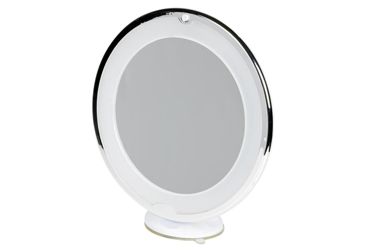 Make up mirror 21 LED with suction white