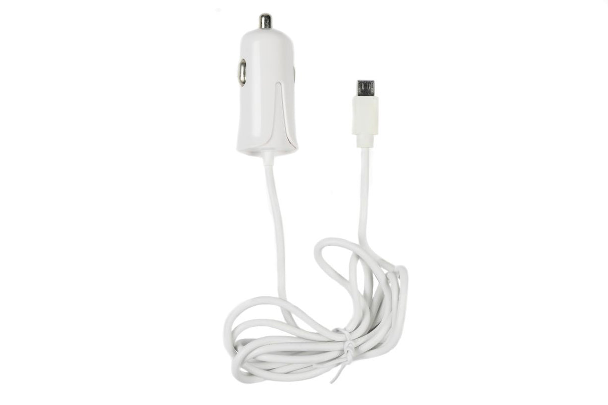 Autolader micro USB kabel 1.2 mtr 12-24V