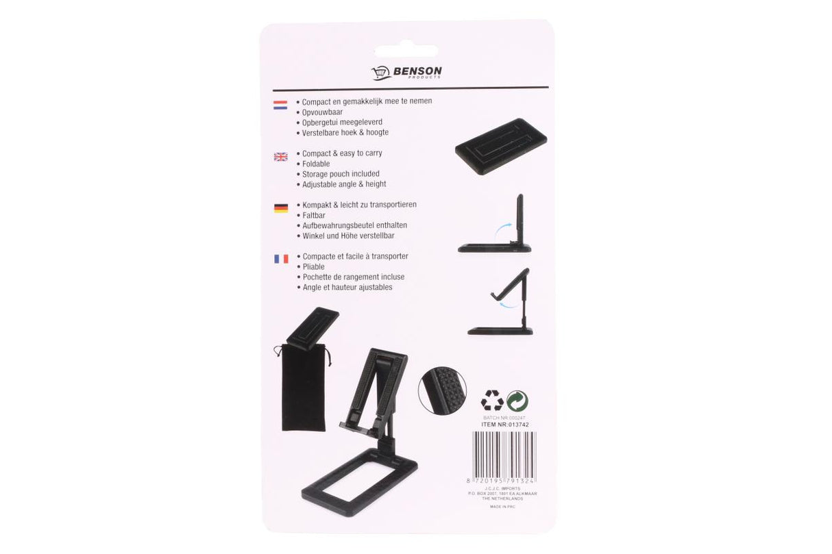 Phone + tablet stand