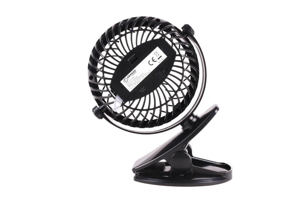 Ventilator draagbaar met clip