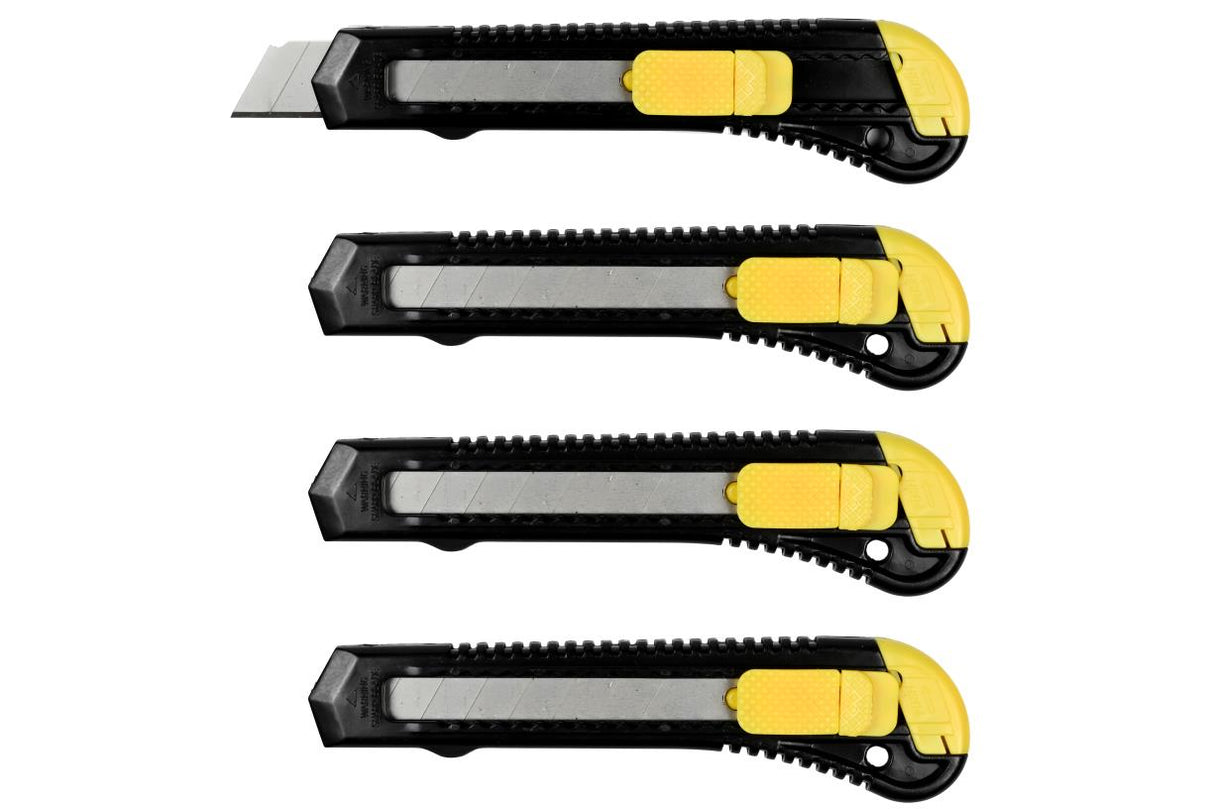 Snap-off knife 18 mm 4 pcs