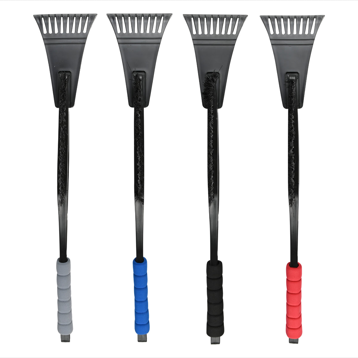 Ice scraper + brush softgrip 45 cm mix