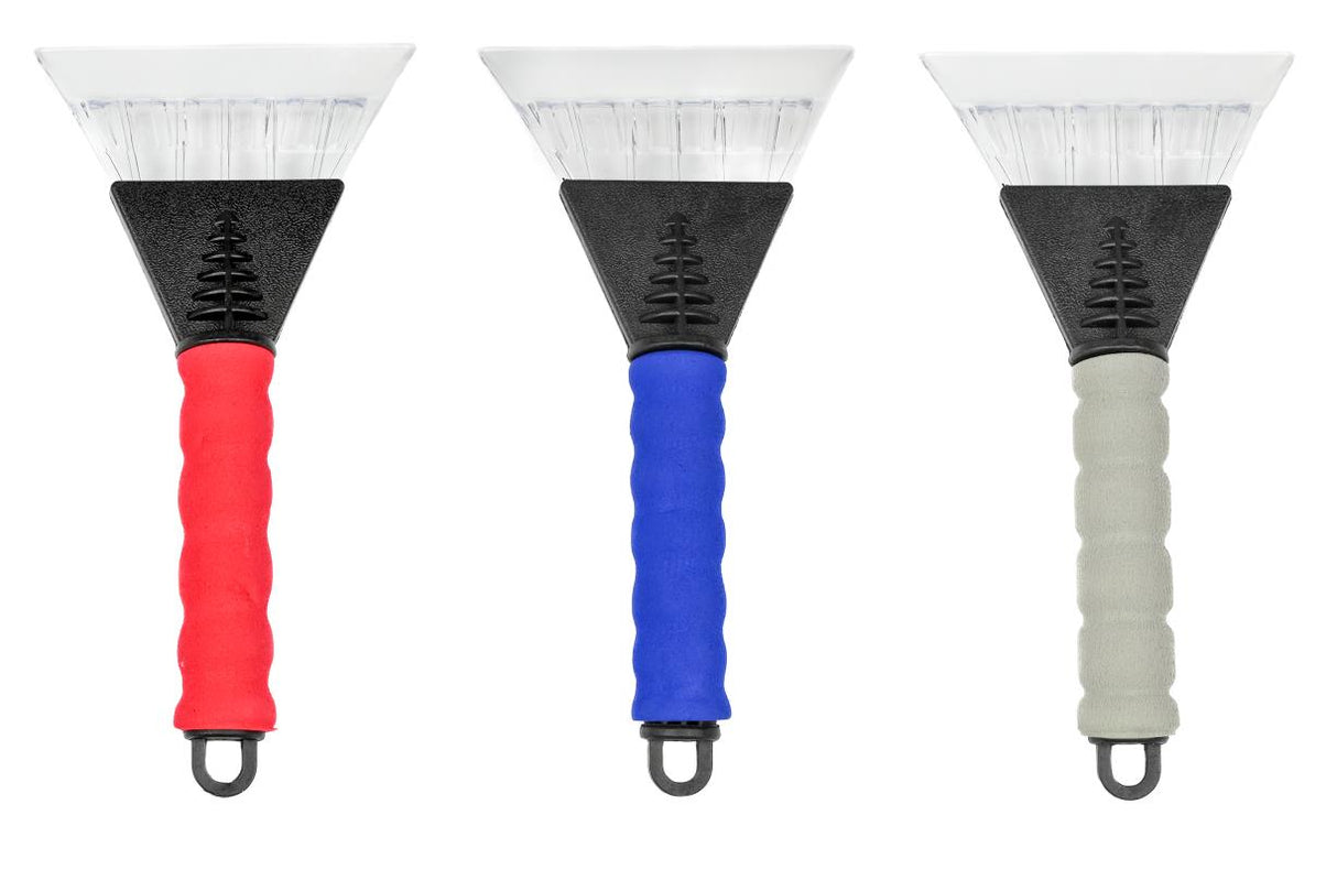 Grattoir à glace brosse grip souple mix