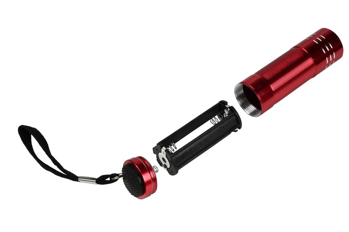 Flashlight 9 LED display