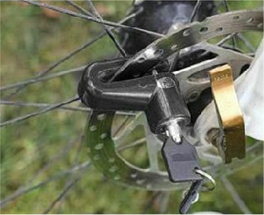 Bremsscheibenschloss 170 + Halterung