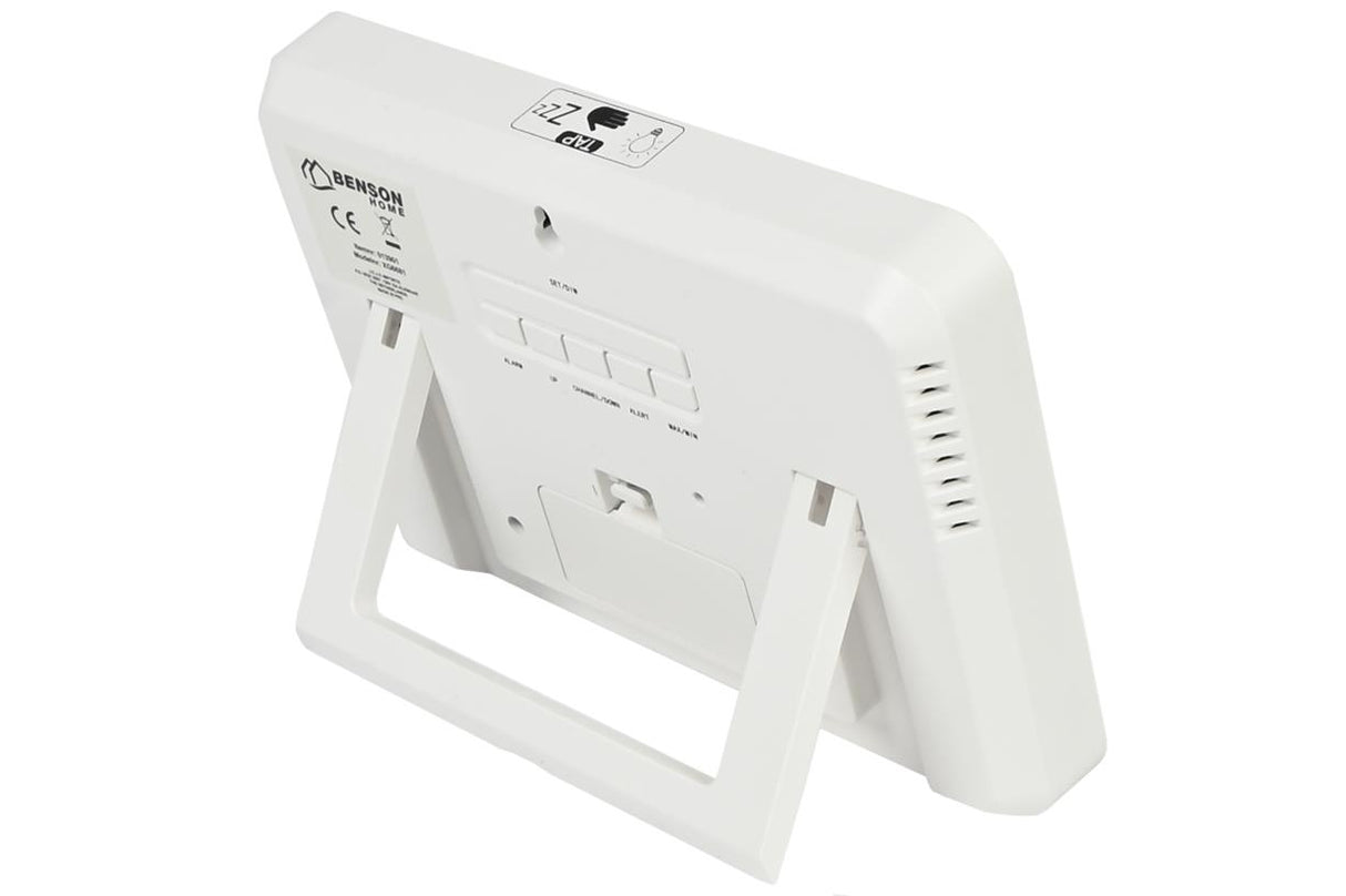 Weather station with barometer in and outdoor